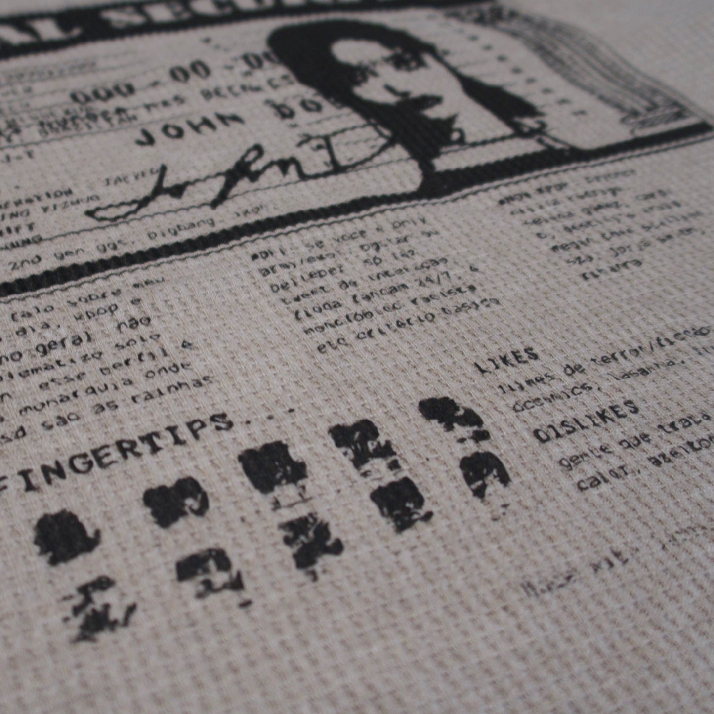 John Doe “SSN” Thermal