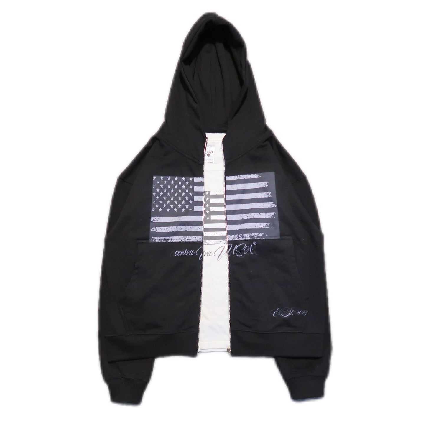 Flagged zip