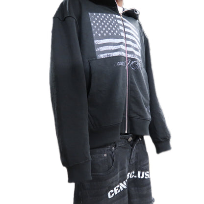 Flagged zip