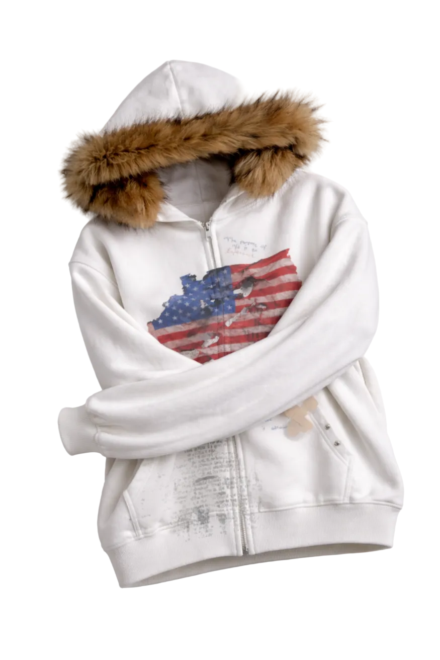 “Healing State” Fur Zip
