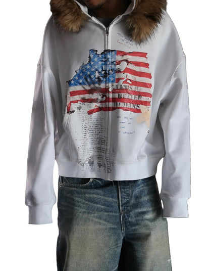 “Healing State” Fur Zip