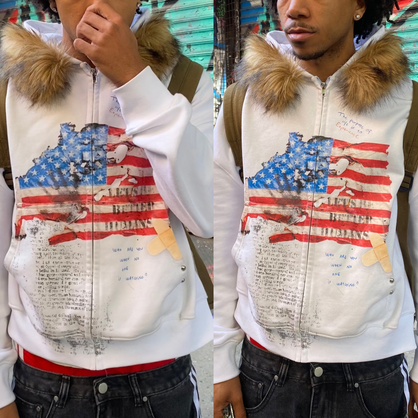 “Healing State” Fur Zip
