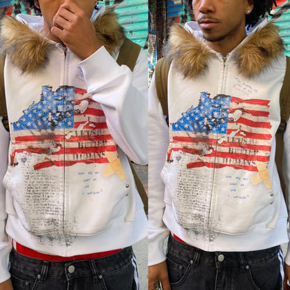 “Healing State” Fur Zip