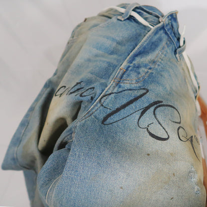 Centric Rustic-wash Denim shorts