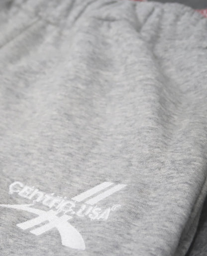 Double waist “Raw Edge” Sweats