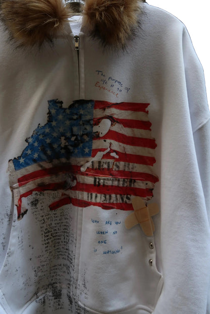 “Healing State” Fur Zip