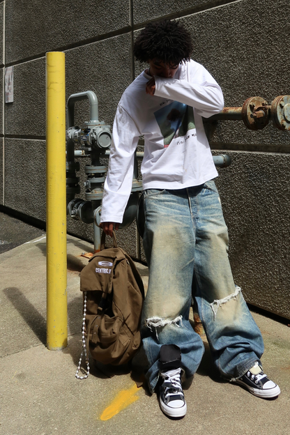 “V1 Centric” canvas backpack