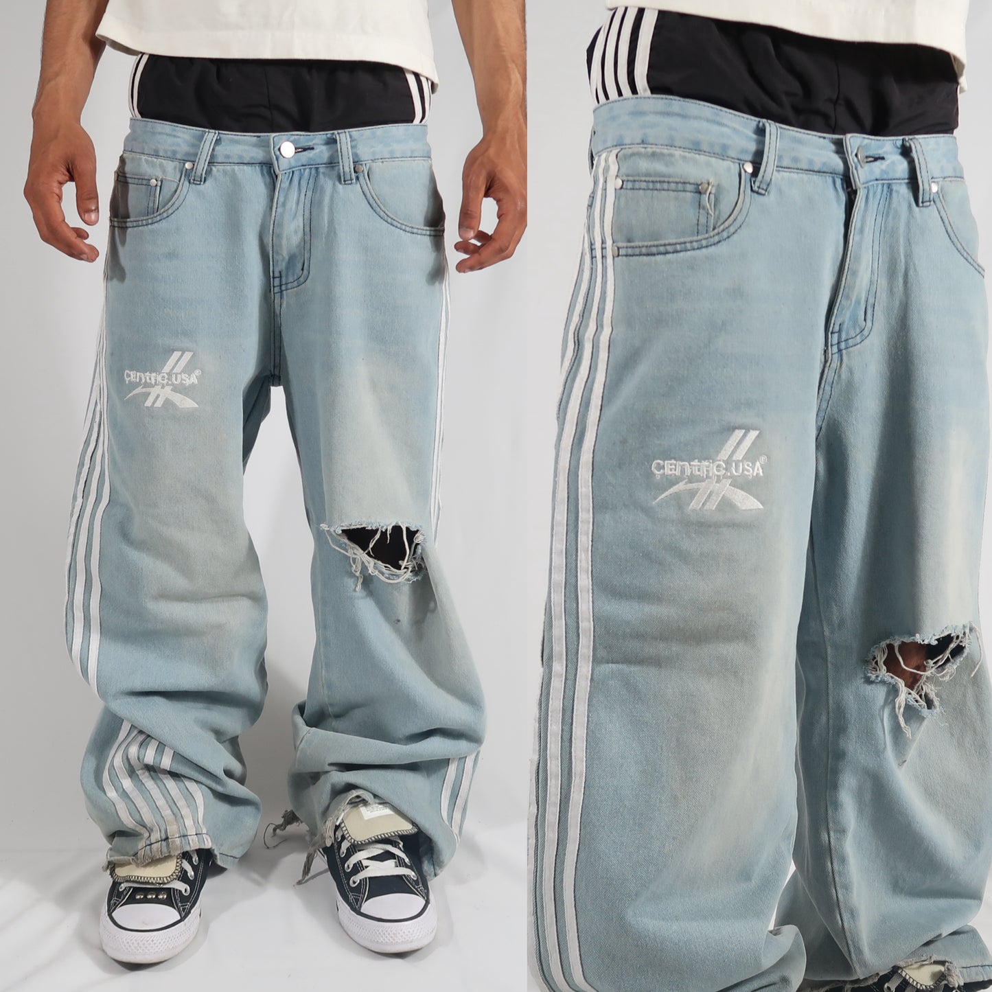 V2 track denim