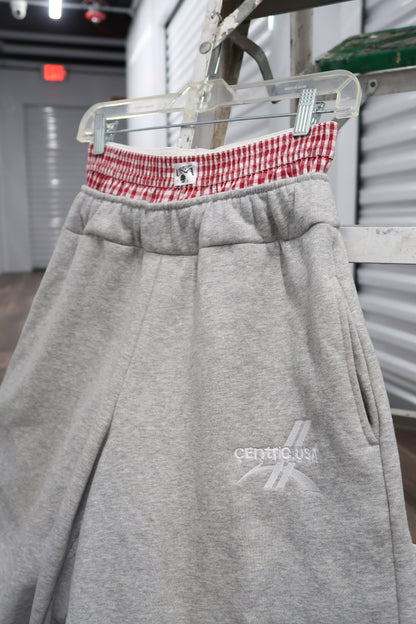 Double waist “Raw Edge” Sweats