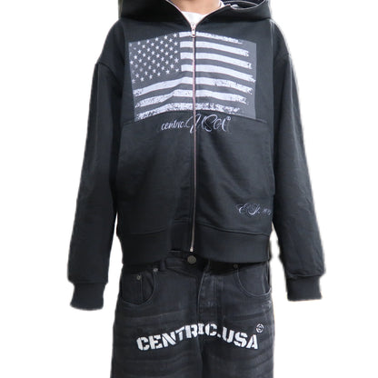 Flagged zip